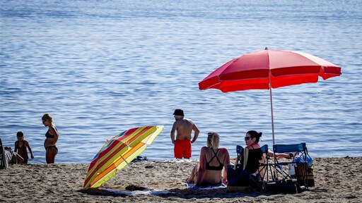 Zomerse temperaturen volgende week